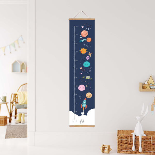 Space Height Chart for Kids