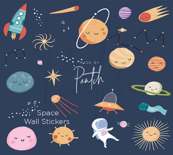 space wall stickers
