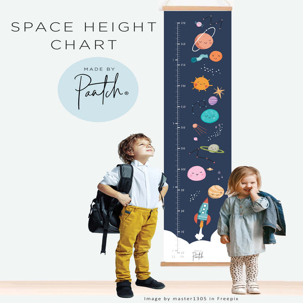 Space Height Chart for Kids