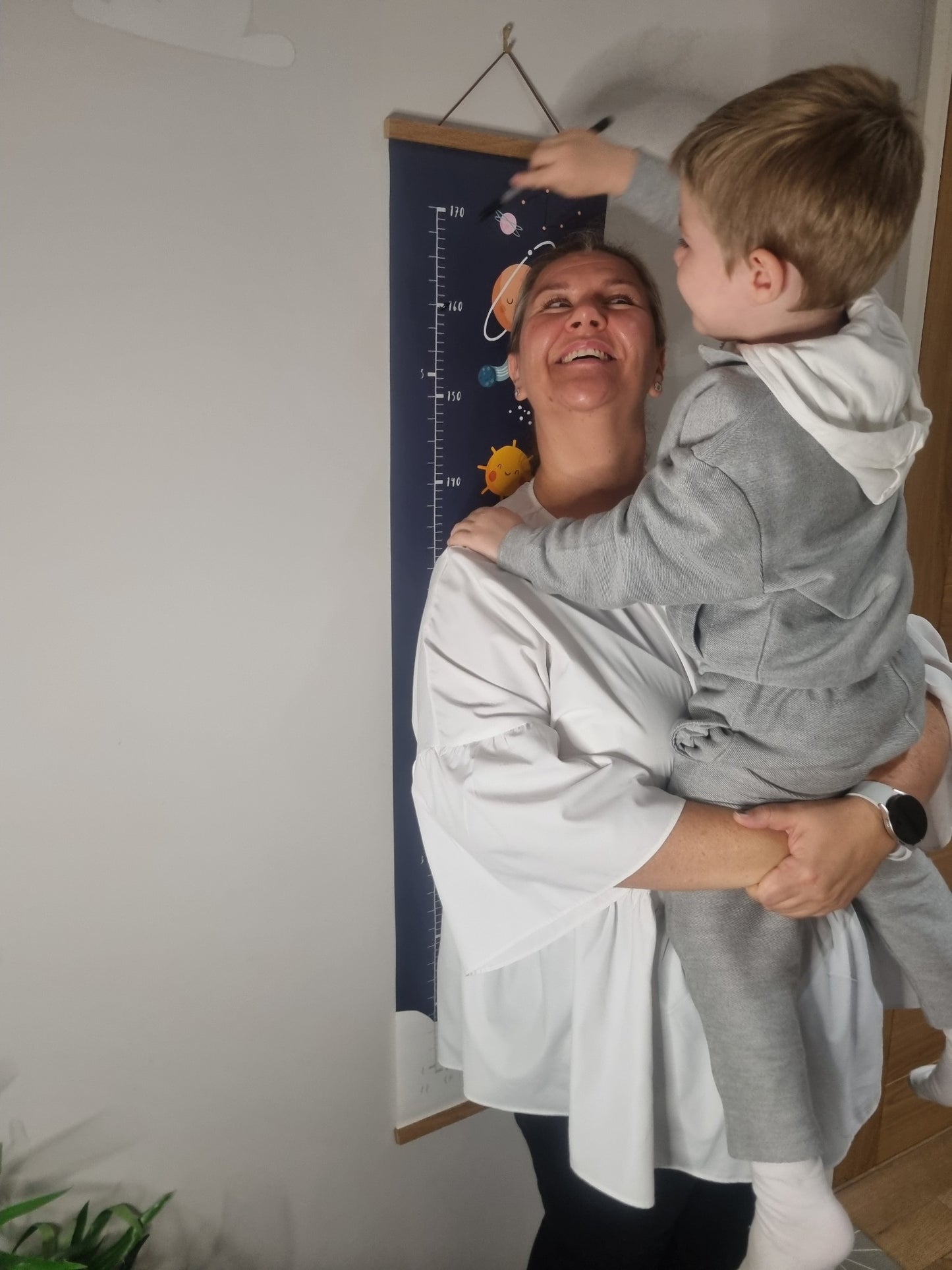 Space Height Chart for Kids