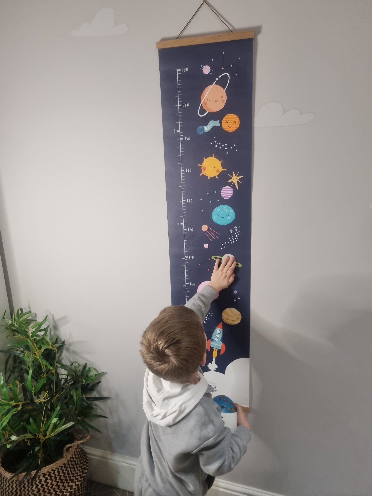 Space Height Chart for Kids
