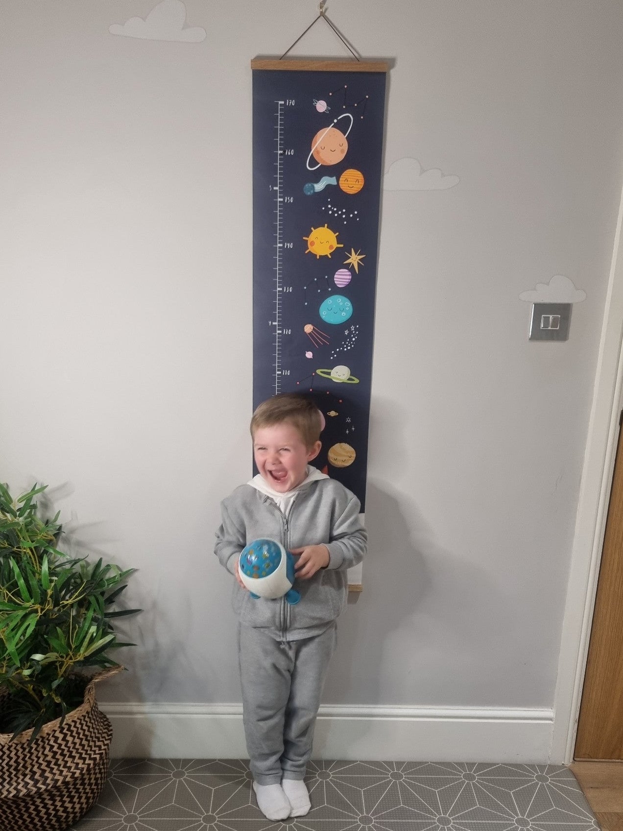Space Height Chart for Kids