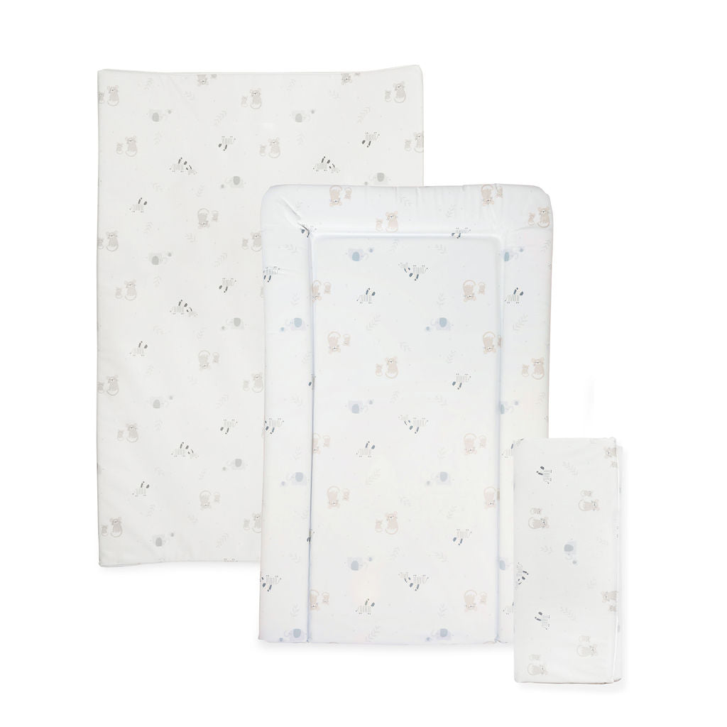 thumbnail image 2 of Sunnybabies Safari Grey Baby Changing Mat – Wedge Shape, Waterproof & Personalisable (690x440mm) 2 of 5