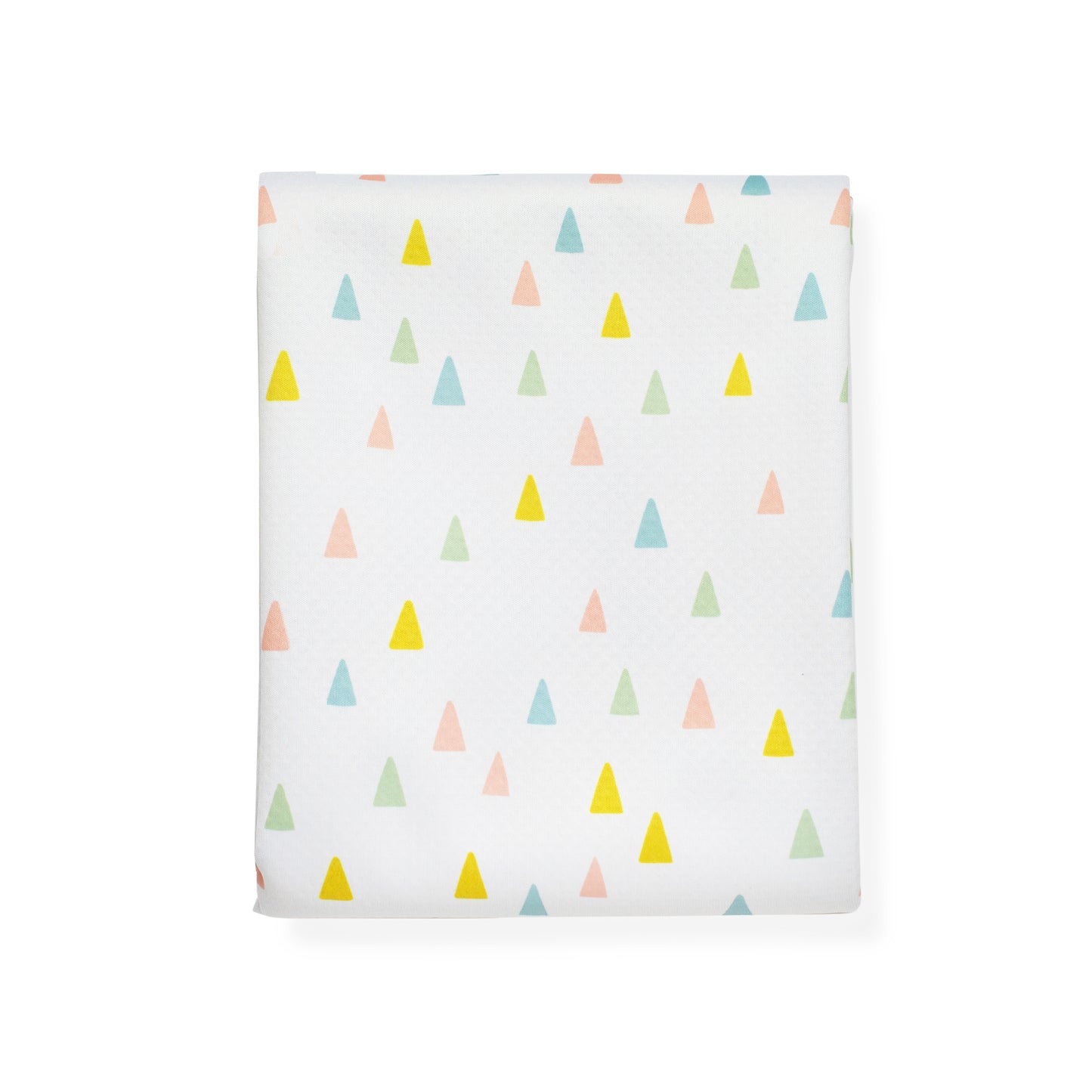 Anti-Slip Baby Splash Mat – Large Waterproof Weaning & Messy Play Floor Protector (Triangles)