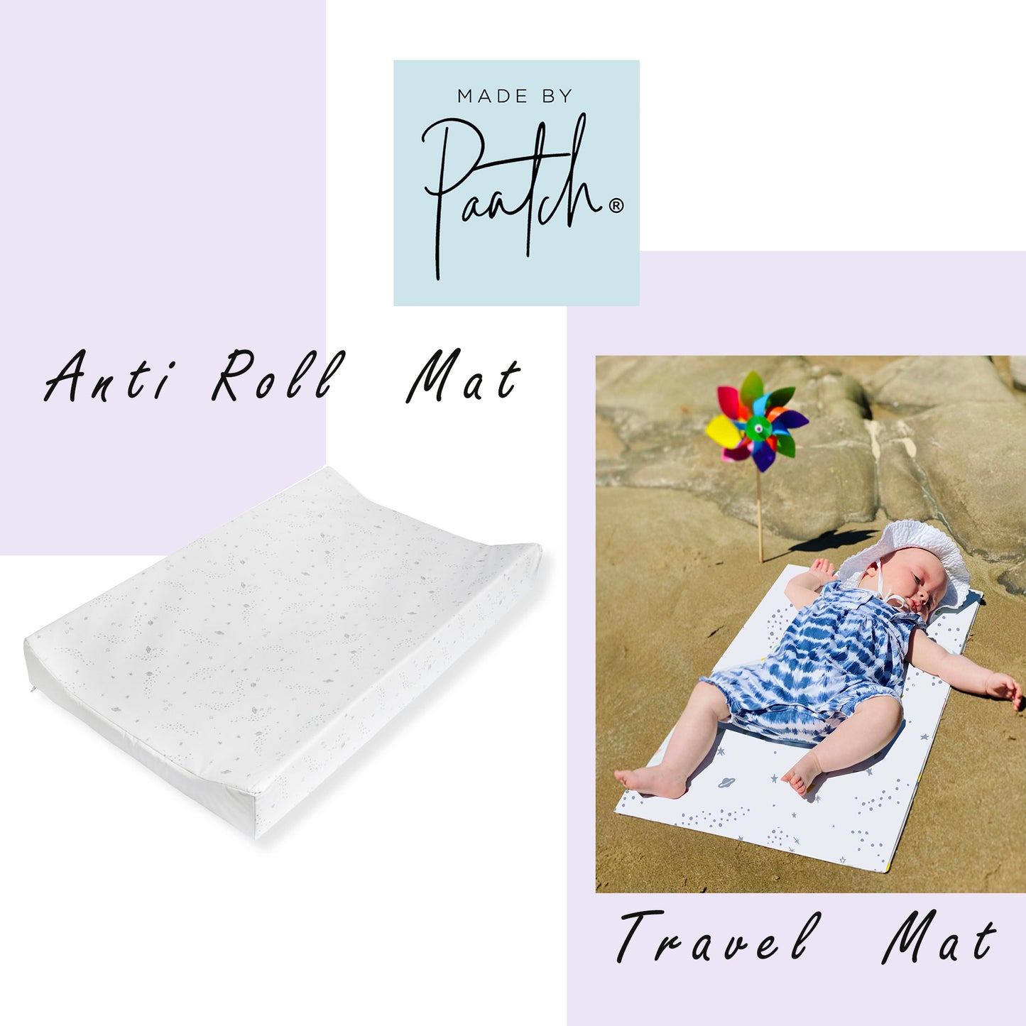 Anti Roll & Travel Mat Set