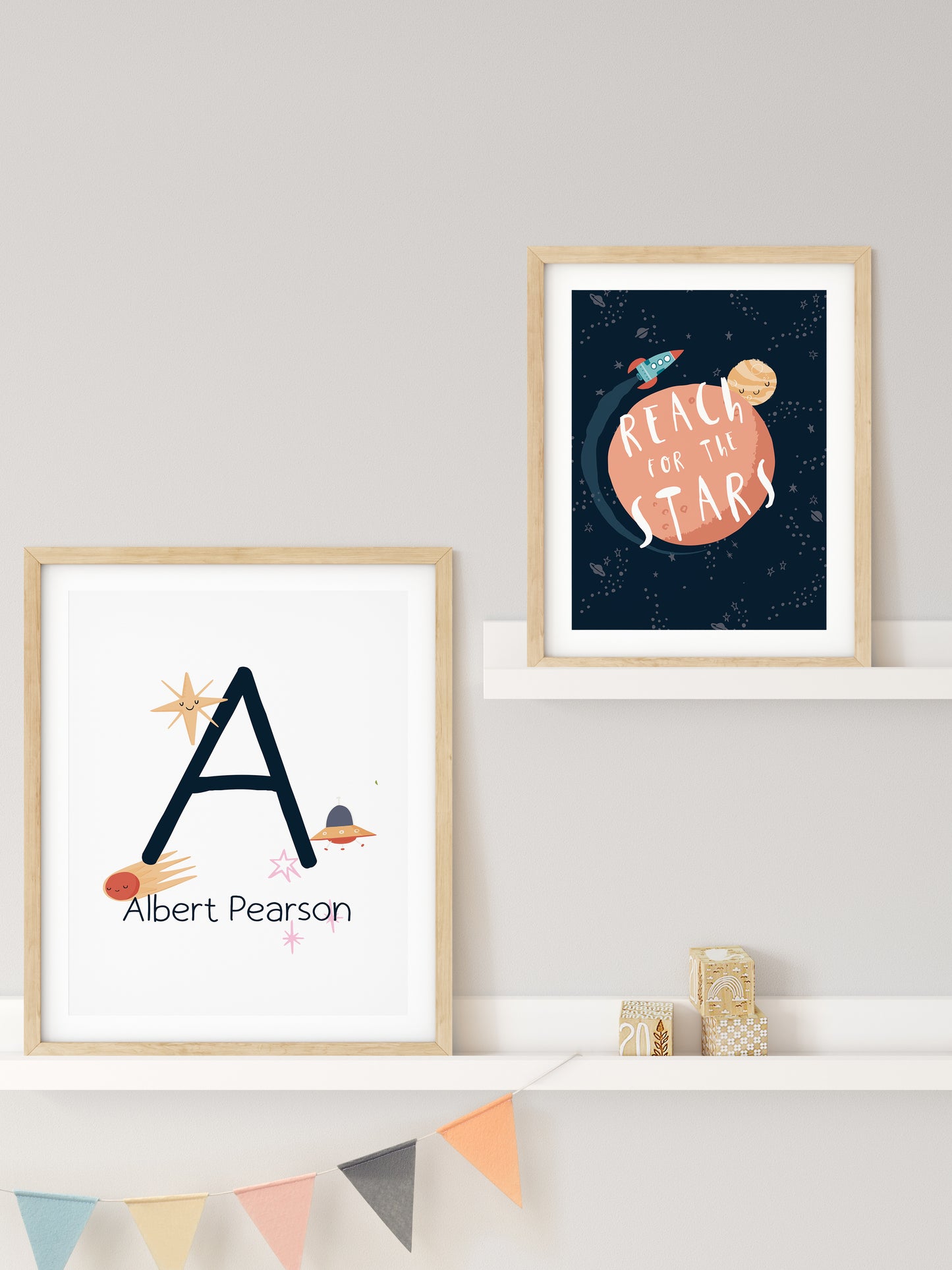 Kids Space Art | Reach For The Stars Edition