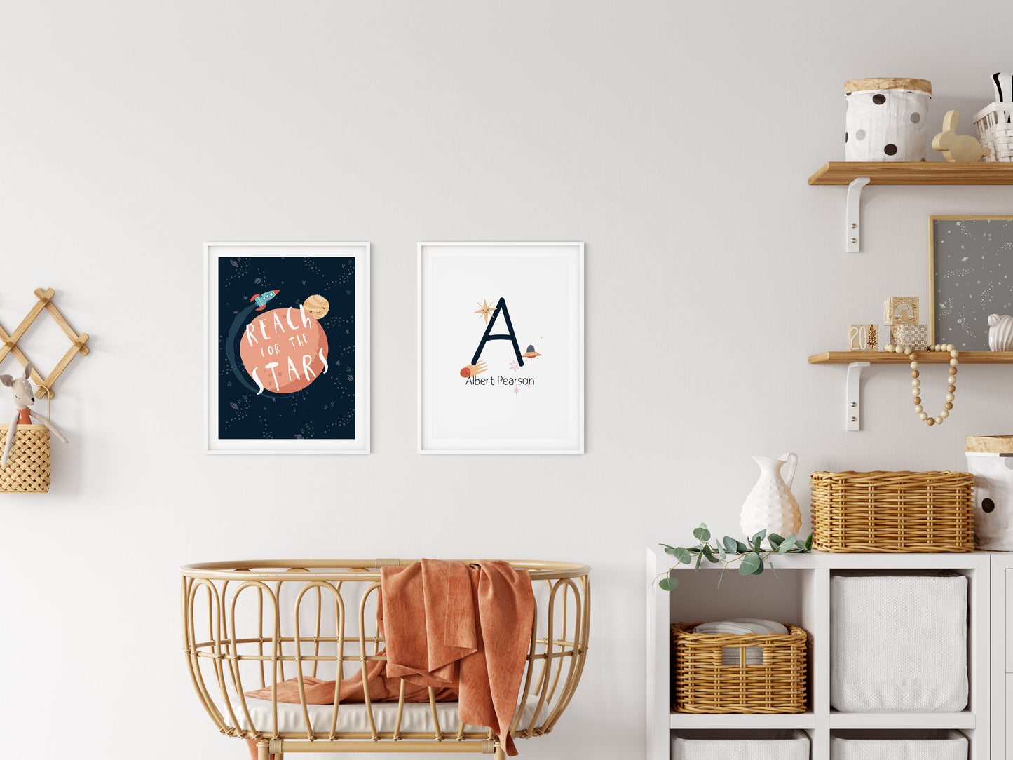 Kids Space Art | Reach For The Stars Edition