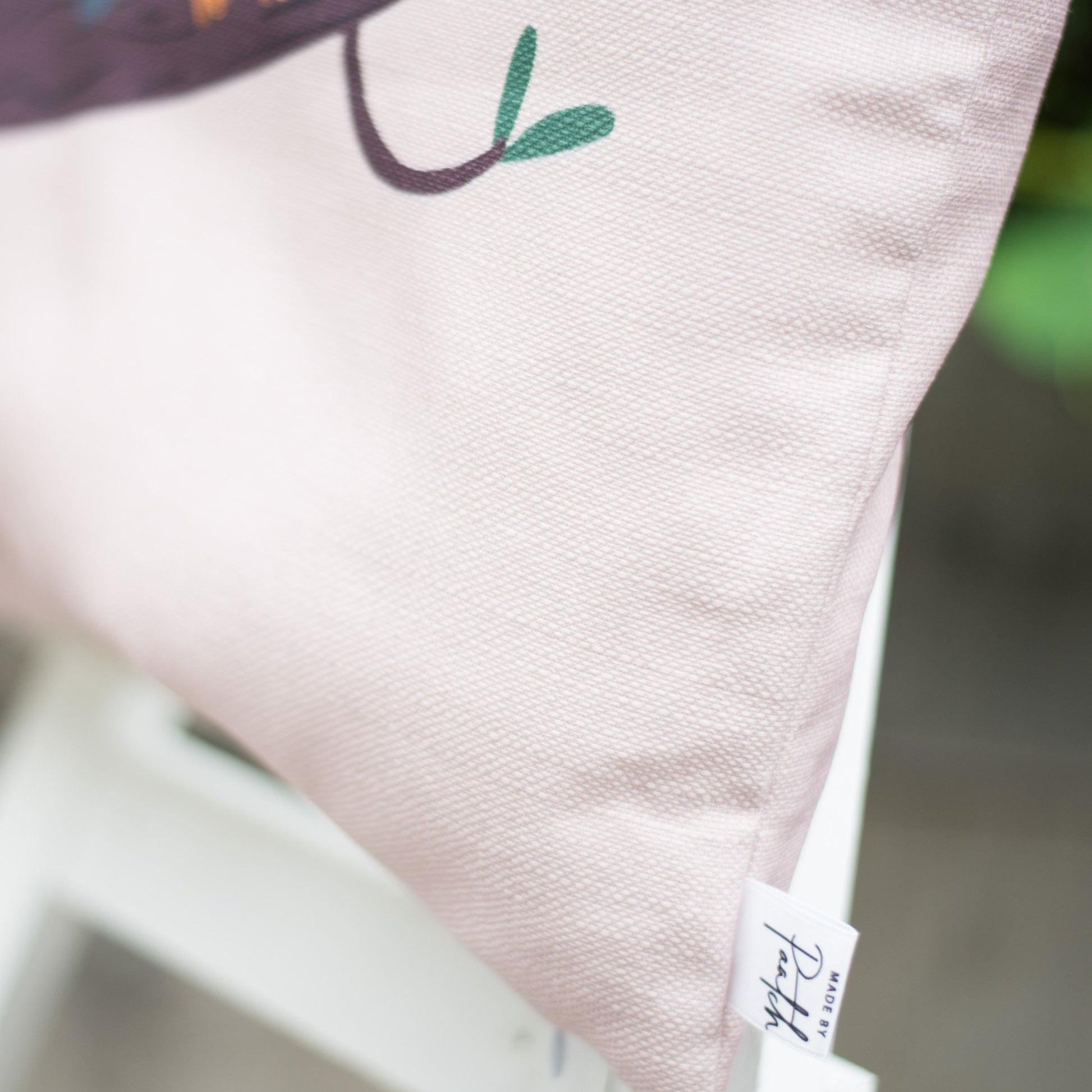 Tilly Toucan Soft Stone Home Cushion Cover for Baby Nursery, Children’s Bedrooms or Playroom Décor