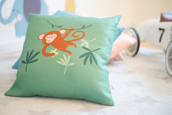 Jungle Cushion and Book Children's Gift| 1st Birthday Gift | Kids Gift Idea