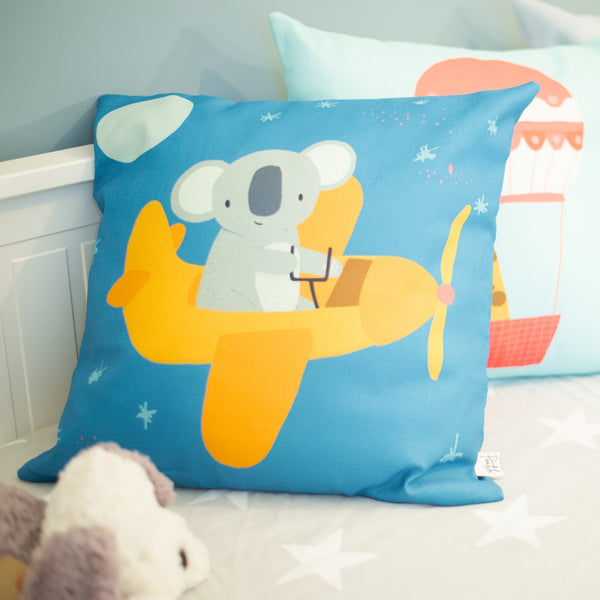 Keanu Koala Cushion Cover & Optional Filling |  Kids Gift Idea