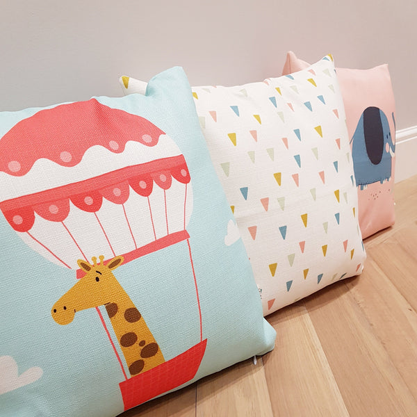Greta the Giraffe Cushion Cover & Filling | Kids Gift Idea