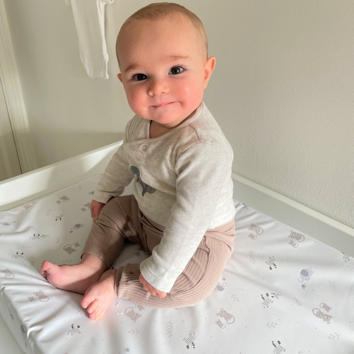 baby chaning pad, nappy change mat with jungle animals design