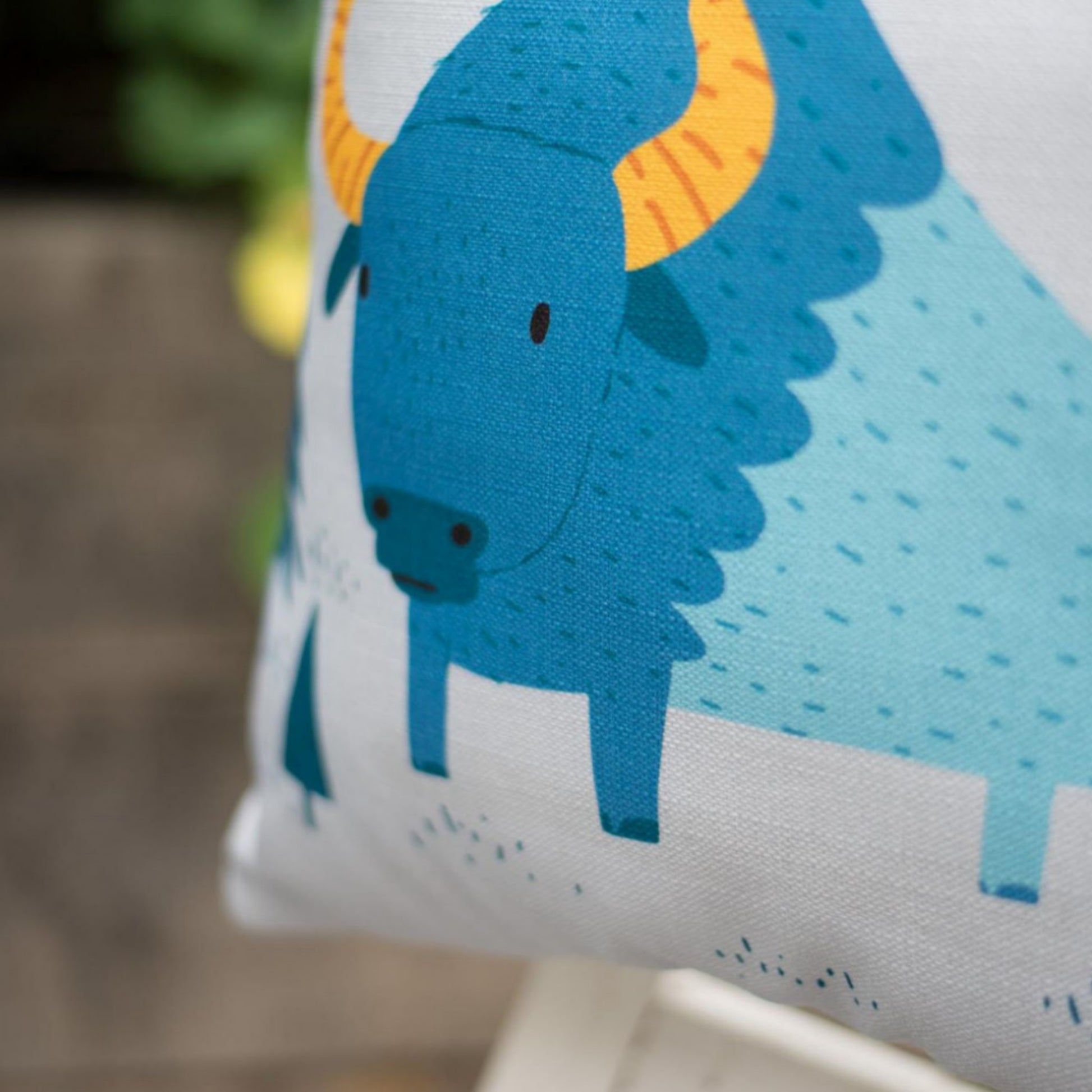 Farmhouse Nursery, Farm Nursery decor, Buffalo cushion cover, kids buffalo cushion, kids birthday gift idea