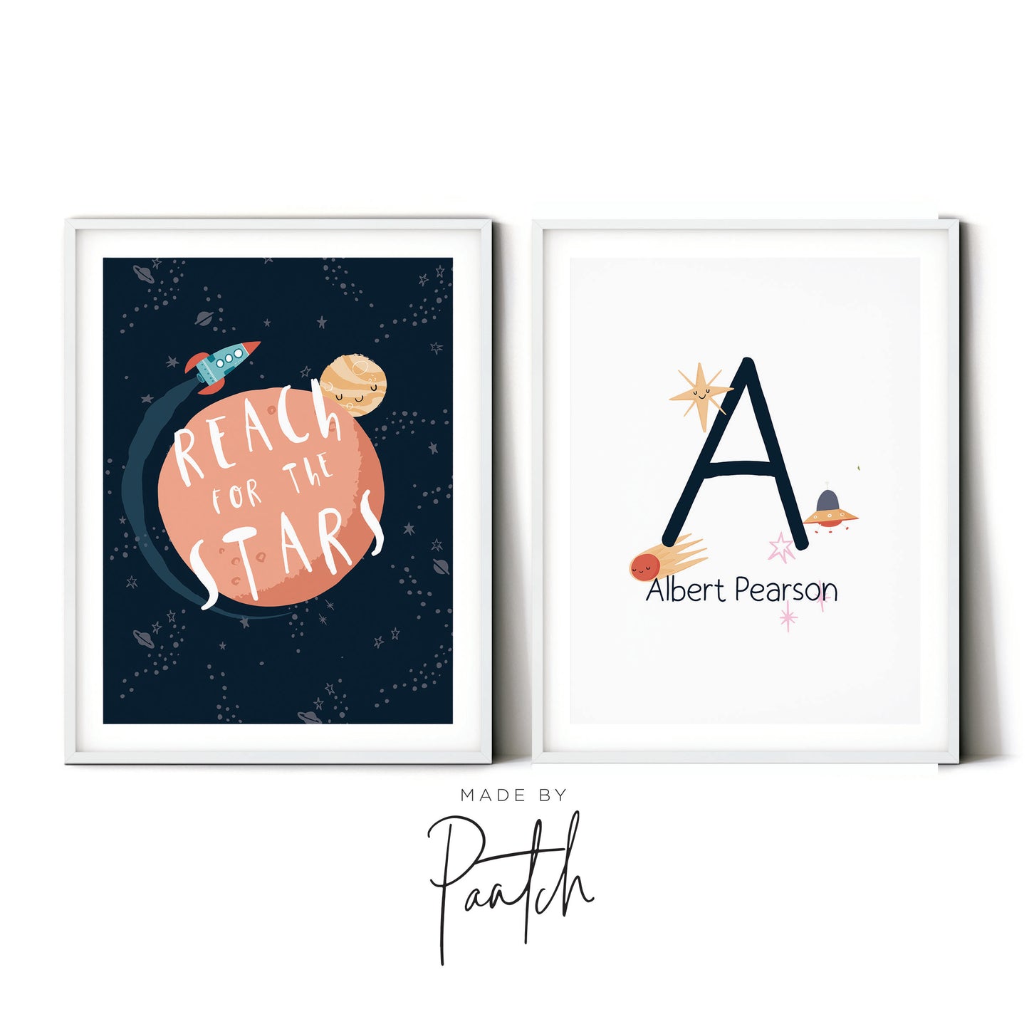 Kids Space Art | Reach For The Stars Edition
