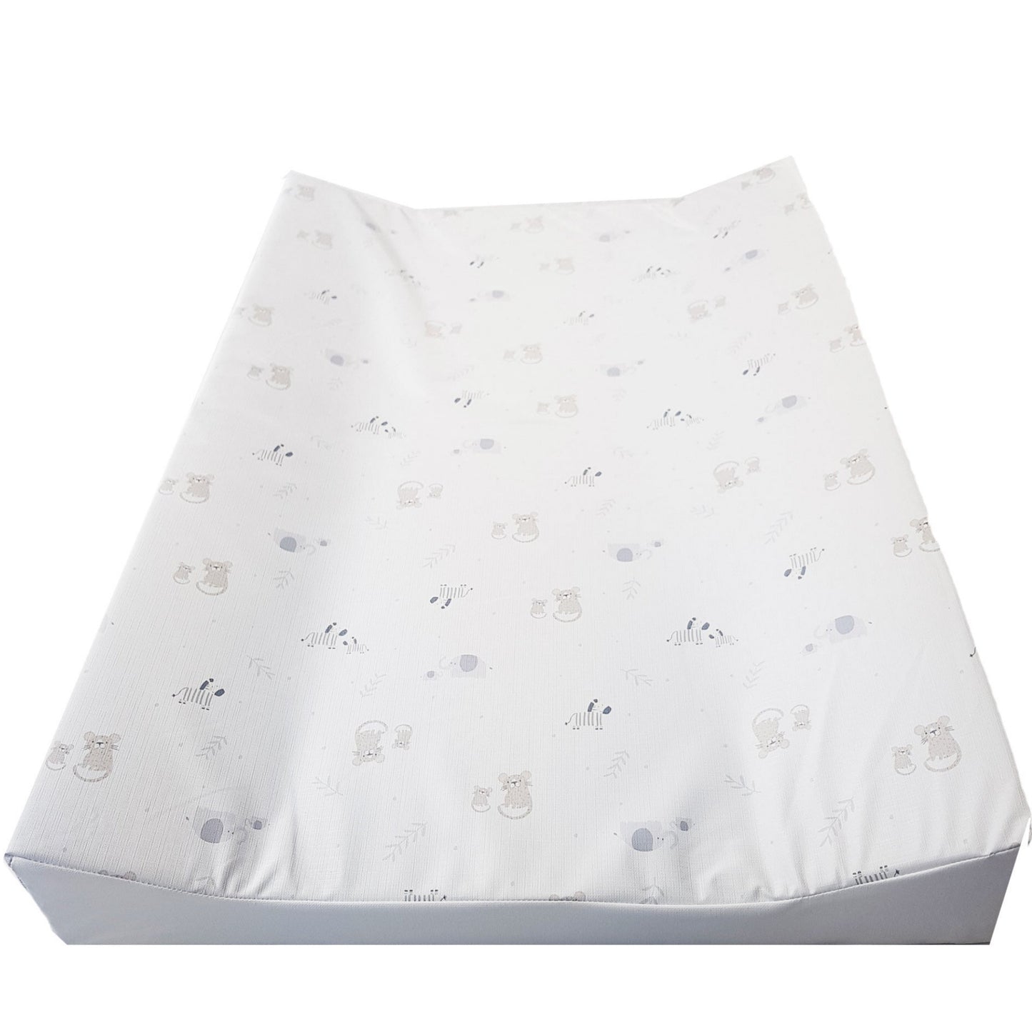 jungle animal nursery, animal print changing mat
