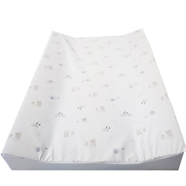 jungle animal nursery, animal print changing mat