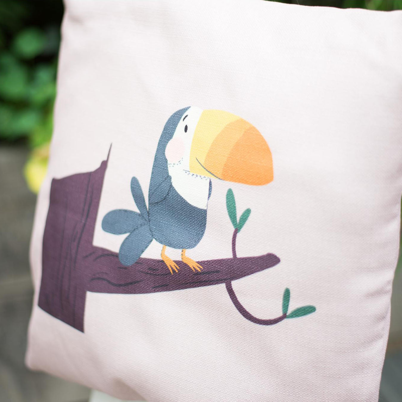 Jungle Animals Cushion Covers & Optional Filling |  Kids Gift Idea