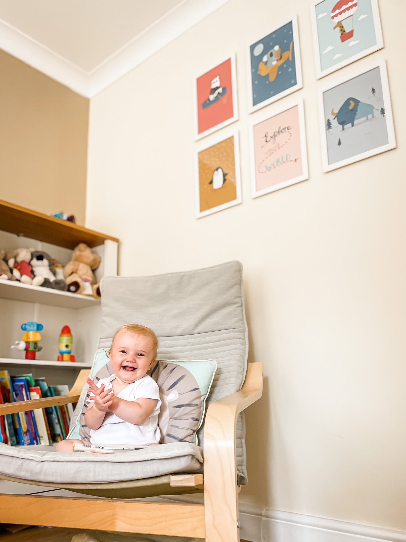 Adventure Animals Nursery Prints | Giclee Wall Art Print