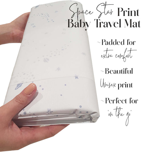 Stars Portable Changing Mat | Padded Mat | Reach For the Stars Edition